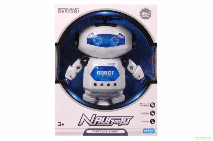Tańczący robot ze światłem i dźwiękiem