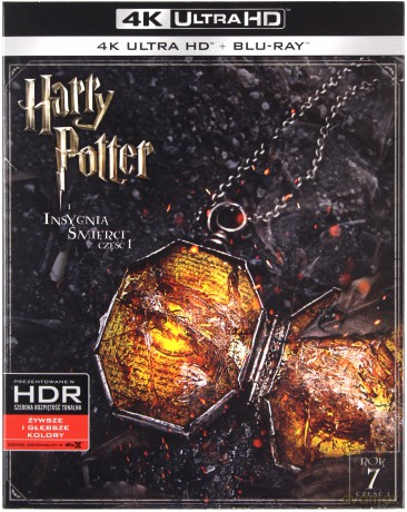 Harry Potter i Insygnia śmierci część 1 [Blu-Ray 4K]+[Blu-Ray]