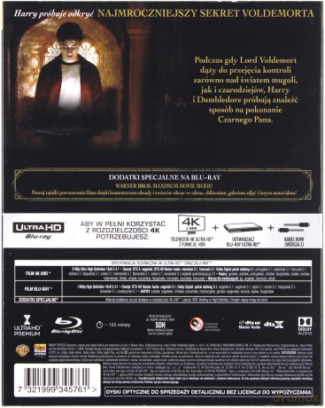 Harry Potter i Książę Półkrwi [Blu-Ray 4K]+[Blu-Ray]