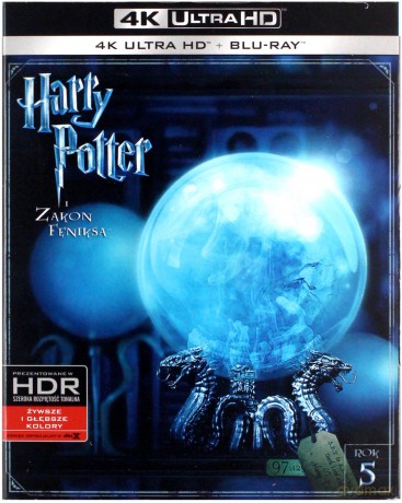 Harry Potter i Zakon Feniksa [Blu-Ray 4K]+[Blu-Ray]