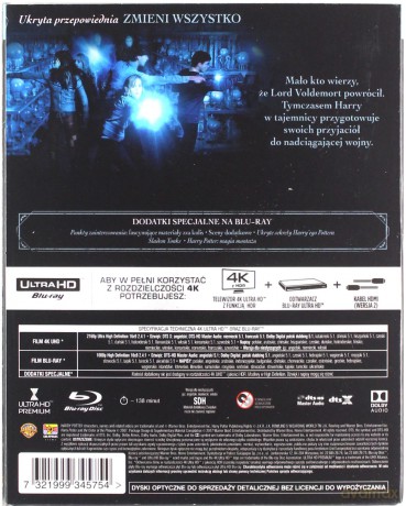 Harry Potter i Zakon Feniksa [Blu-Ray 4K]+[Blu-Ray]