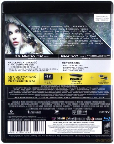 Underworld: Wojny Krwi [Blu-Ray 4K]+[Blu-Ray]