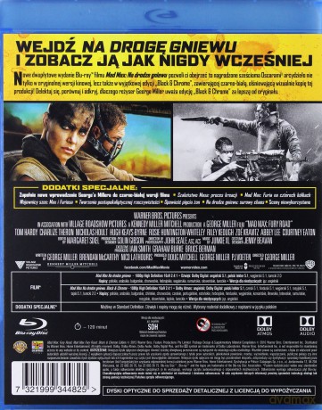 Mad Max: Na Drodze Gniewu (Edycja Specjalna Black&Chrome) [2Blu-Ray]