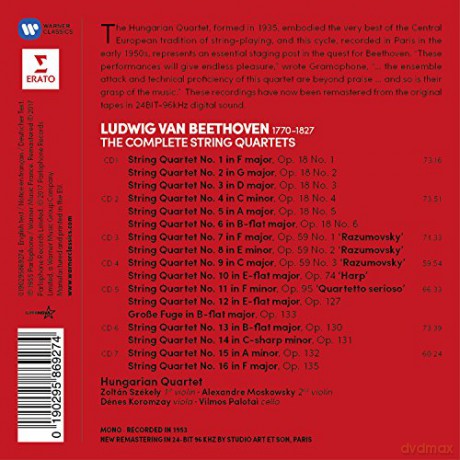 The Hungarian Quartet: The Hungarian Quartet [7CD]