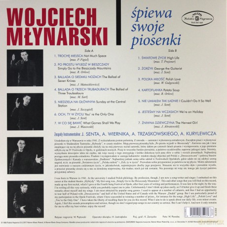 Wojciech Młynarski: Wojciech Młynarski Śpiewa Swoje Piosenki [Winyl]