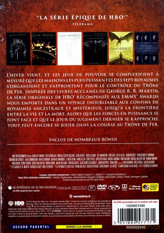 Gra o Tron Sezon 1-6 [BOX] [30DVD]