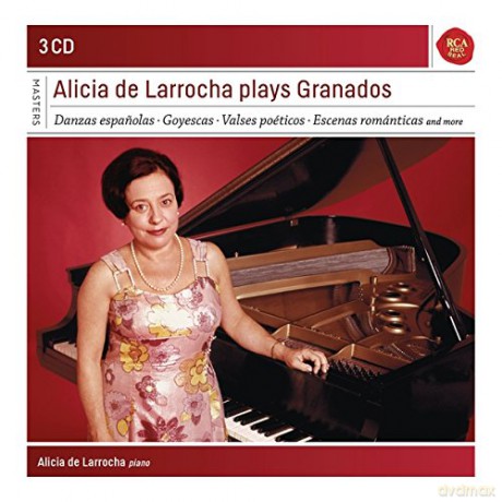 Alicia De Larrocha: Alicia de Larrocha plays Granados [3CD]