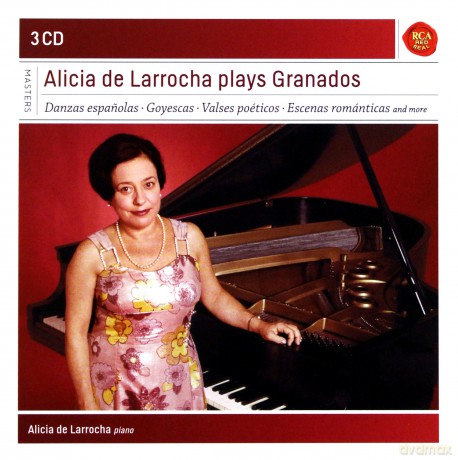 Alicia De Larrocha: Alicia de Larrocha plays Granados [3CD]