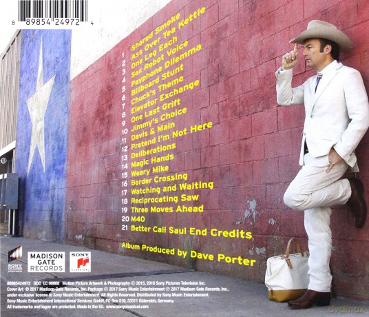 Better Call Saul soundtrack (Dave Porter) [CD]