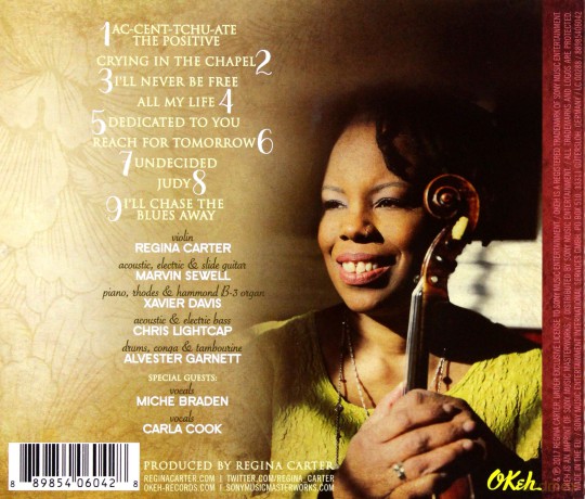 Regina Carter: Ella: Accentuate the Positive [CD]