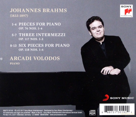 Arcadi Volodos: Volodos Plays Brahms [CD]