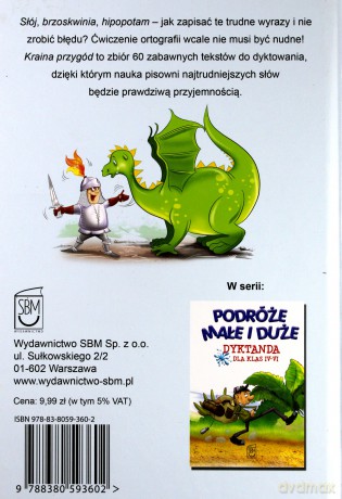Kraina Przygód - Dyktanda Klasy I-III [KSIĄŻKA]