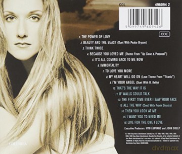 Celine Dion: All The Way...A Decade Of Song [CD]