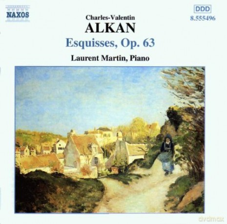 Laurent Martin: Alkan: Esquisses Op.63 [CD]