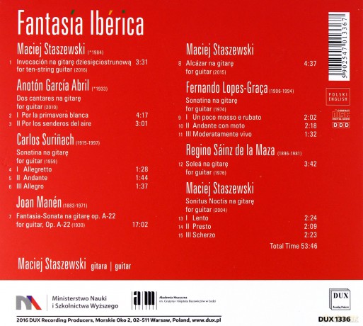 Maciej Staszewski: Fantasía Ibérica [CD]
