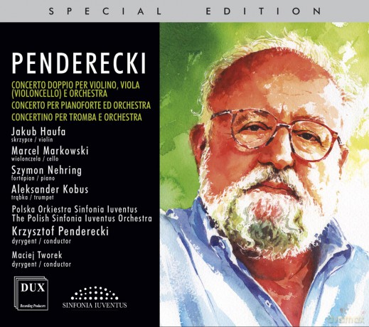 Krzysztof Penderecki Concerto Doppio Per Violino, Viola (violoncello) e Orchestra Concerto Per Pianoforte ed Orchestra Resurrection Concertino Per Tromba e Orchestra [CD]