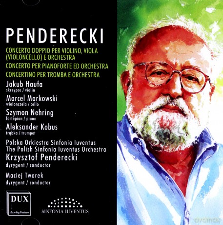 Krzysztof Penderecki Concerto Doppio Per Violino, Viola (violoncello) e Orchestra Concerto Per Pianoforte ed Orchestra Resurrection Concertino Per Tromba e Orchestra [CD]