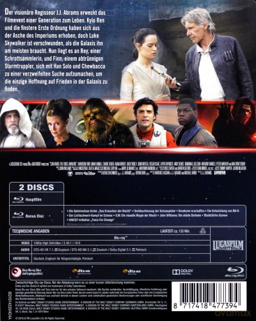 Gwiezdne wojny: Przebudzenie Mocy (steelbook) [2xBlu-Ray]