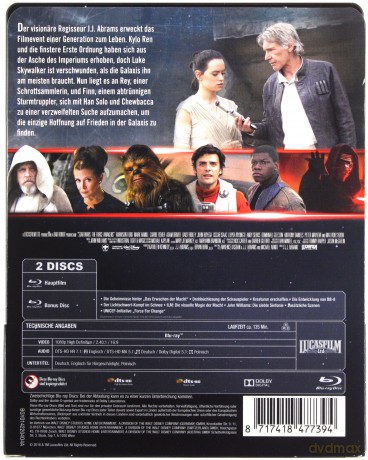 Gwiezdne wojny: Przebudzenie Mocy (steelbook) [2xBlu-Ray]