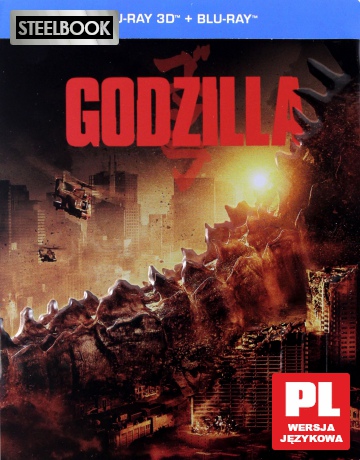 Godzilla 3D (steelbook) [Blu-Ray 3D]+[Blu-Ray]