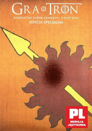 Gra o Tron Sezon 4 (Wydanie Specjalne Digipack - Okładka Pomarańczowa) [5DVD]