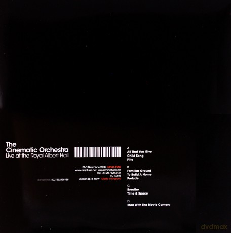 The Cinematic Orchestra: Live At The Royal Albert Hall (Limited Edition) [2xWinyl]