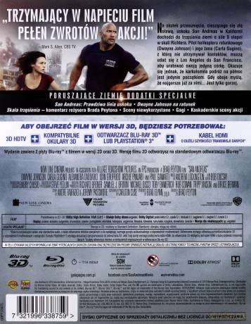 San Andreas (Futurepack) (steelbook) [Blu-Ray 3D]+[Blu-Ray]
