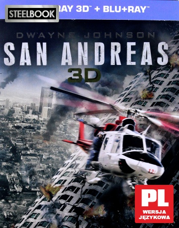 San Andreas (Futurepack) (steelbook) [Blu-Ray 3D]+[Blu-Ray]