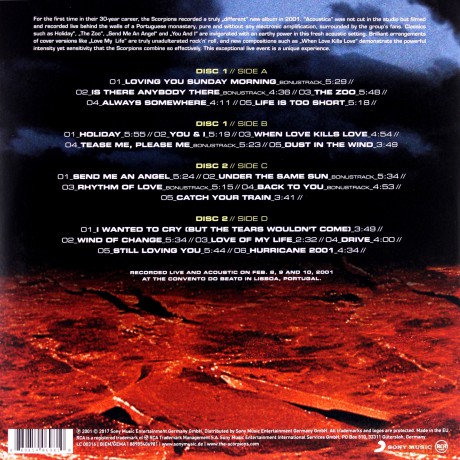 Scorpions: Acoustica (Full Vinyl Edition) [2xWinyl]