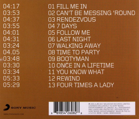 Craig David: Born to Do It [CD]