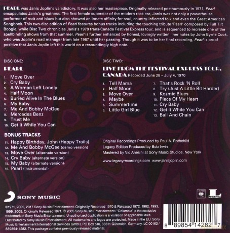 Janis Joplin: Pearl [2CD]