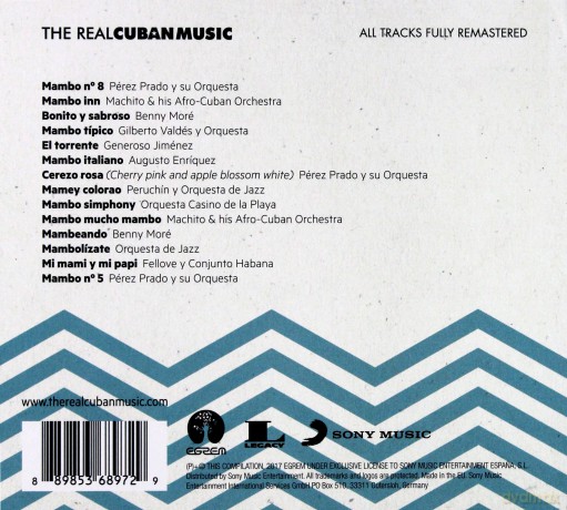 The Real Cuban Music: Mambo (Remasterizado) [CD]