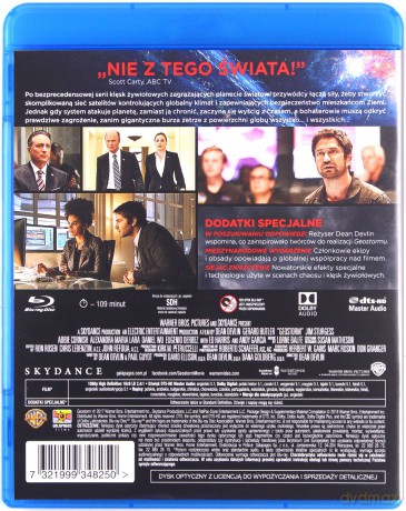 Geostorm [Blu-Ray] film