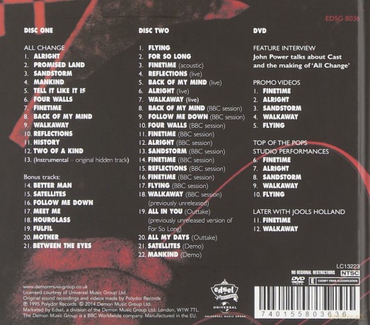 Cast: All Change [2CD]