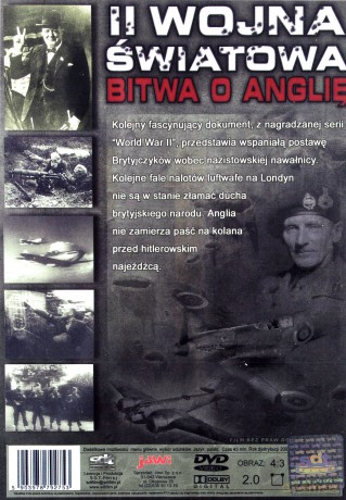 II Wojna Światowa: Bitwa o Anglię [DVD]