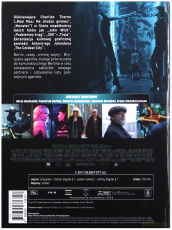 Atomic Blonde (booklet) [DVD]
