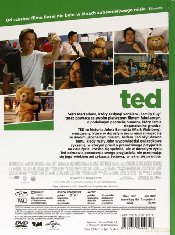Magic Mike / Ted / Zakochani w Rzymie / Podejrzani zakochani / Żądze i pieniądze / Milion Sposobów, Jak Zginąć Na Zachodzie (booklet) Pakiet [6DVD]