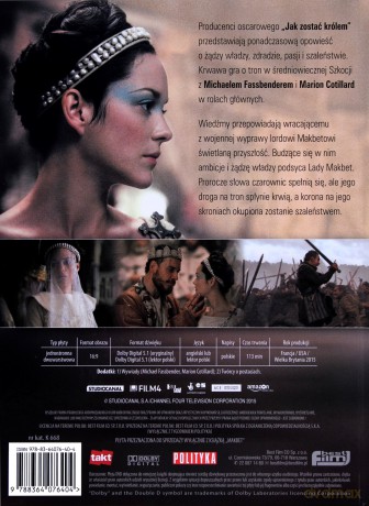 Makbet / Neron: Władca imperium / Augustus: Pierwszy cesarz (booklet) Pakiet [3DVD]
