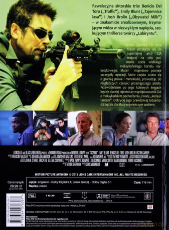 Idy Marcowe / Sicario / Spotlight (booklet) Pakiet [3DVD]