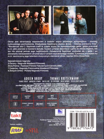 Ida / Pianista / Obława (booklet) Pakiet [3DVD]