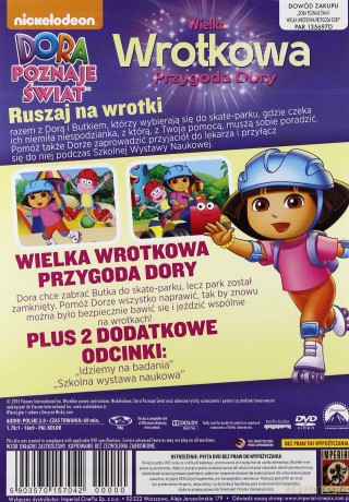 Dora Poznaje Świat: Wielka Wrotkowa Przygoda Dory / Czas na zabawę / Dzień Przyjaciela [BOX] [3DVD]