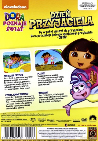 Dora Poznaje Świat: Wielka Wrotkowa Przygoda Dory / Czas na zabawę / Dzień Przyjaciela [BOX] [3DVD]