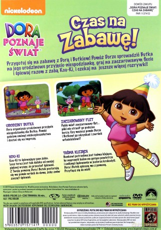Dora Poznaje Świat: Wielka Wrotkowa Przygoda Dory / Czas na zabawę / Dzień Przyjaciela [BOX] [3DVD]