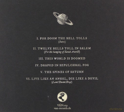 Dread Sovereign: For Doom The Bell Tolls (digipack) [CD]