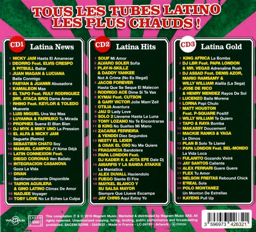Latina Hits 2017 [3CD]