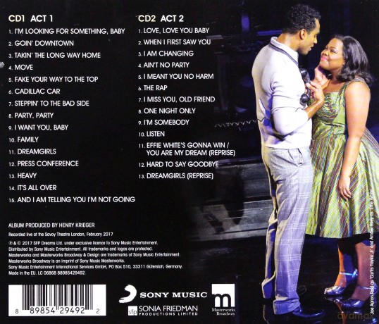 Dreamgirls soundtrack (Tom Eyen) [2CD]
