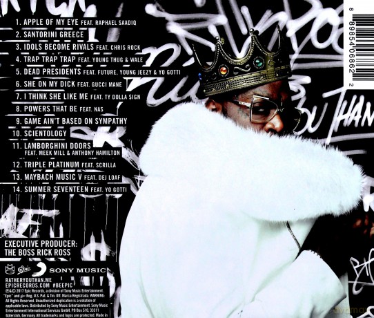 Rick Ross: Rather You Than Me [CD]