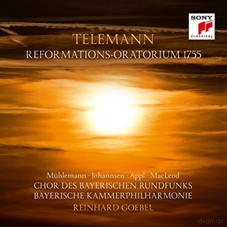 Bayerische Kammerphilharmonie: Telemann: Reformations-Oratorium 1755 [CD]