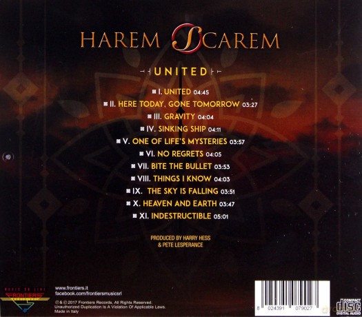 Harem Scarem: United [CD]
