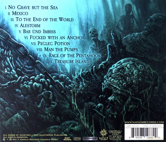 Alestorm: No Grave But The Sea [CD]